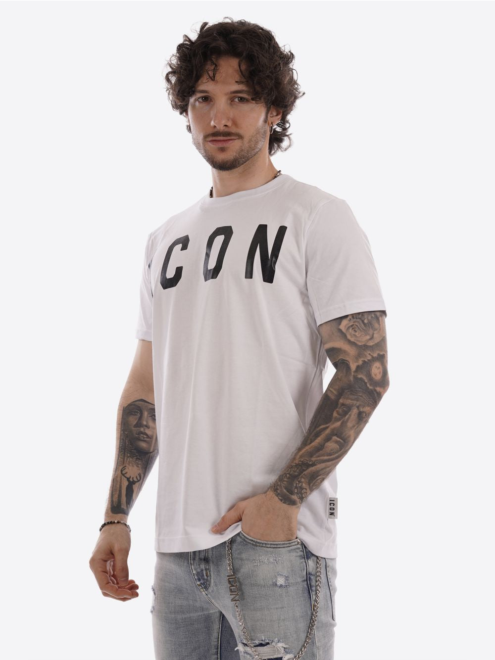 T-shirt Icon Uomo - Bianco