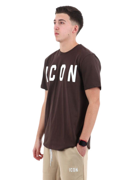 T-shirt Icon Uomo - Marrone