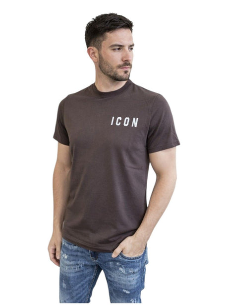 T-shirt Icon Uomo - Marrone
