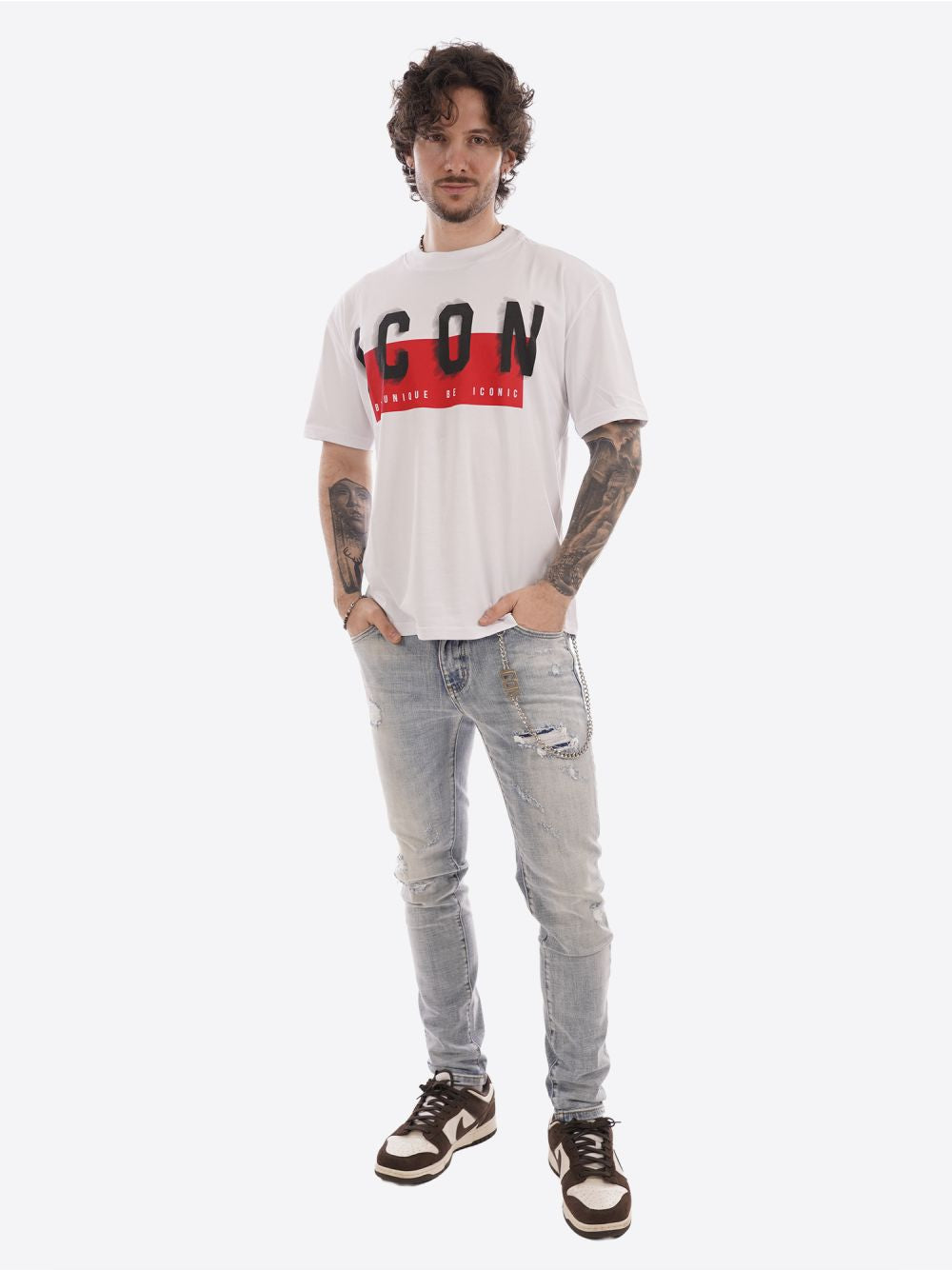 T-shirt Icon Uomo - Bianco