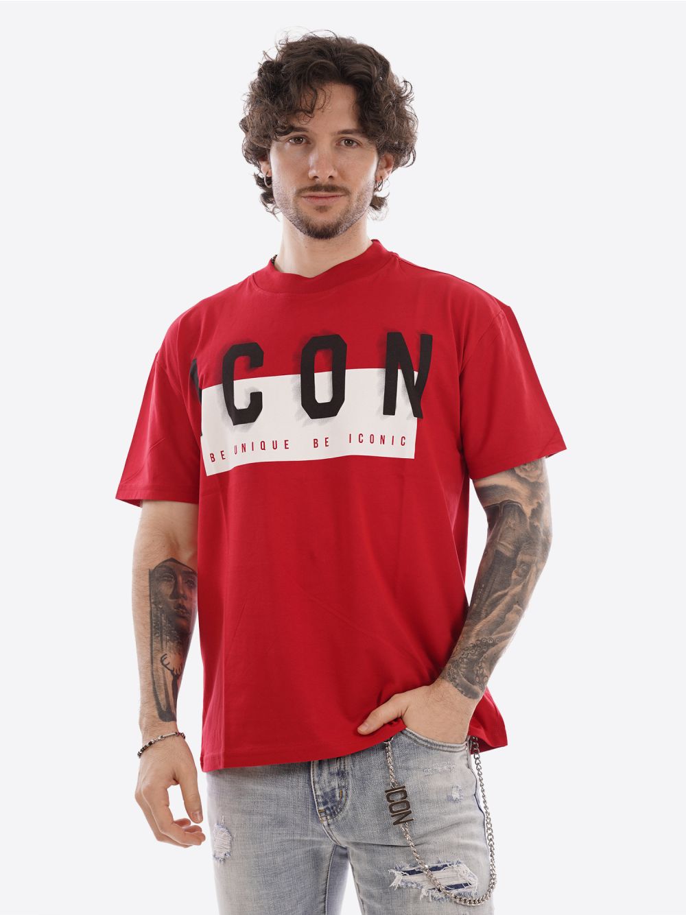 T-shirt Icon Uomo - Rosso