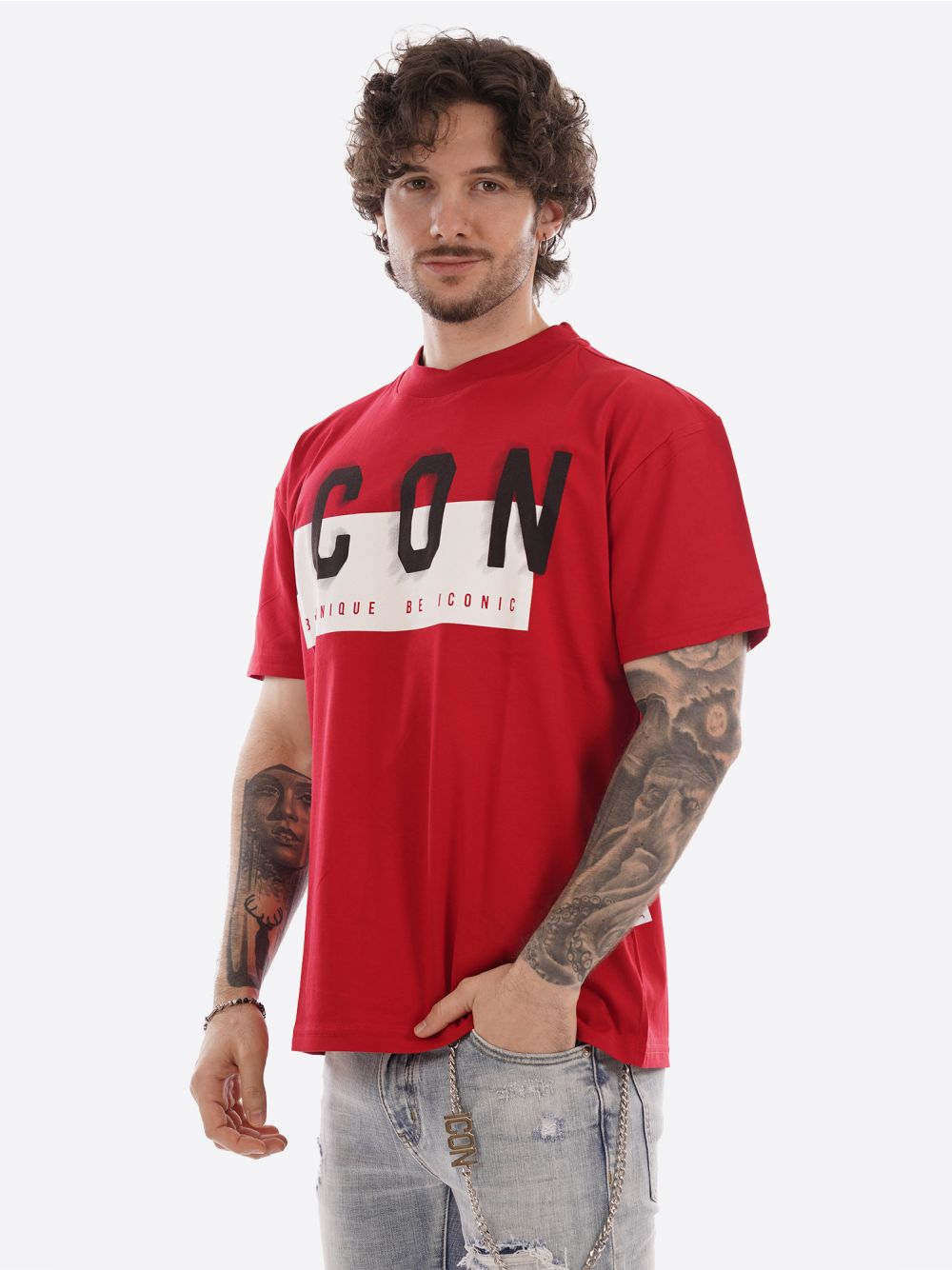 T-shirt Icon Uomo - Rosso