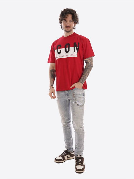 T-shirt Icon Uomo - Rosso