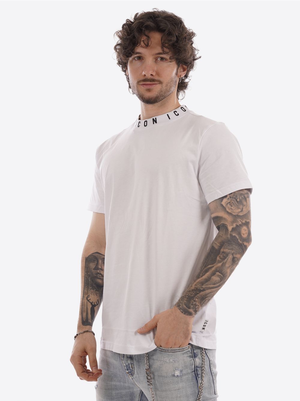 T-shirt Icon Uomo - Bianco