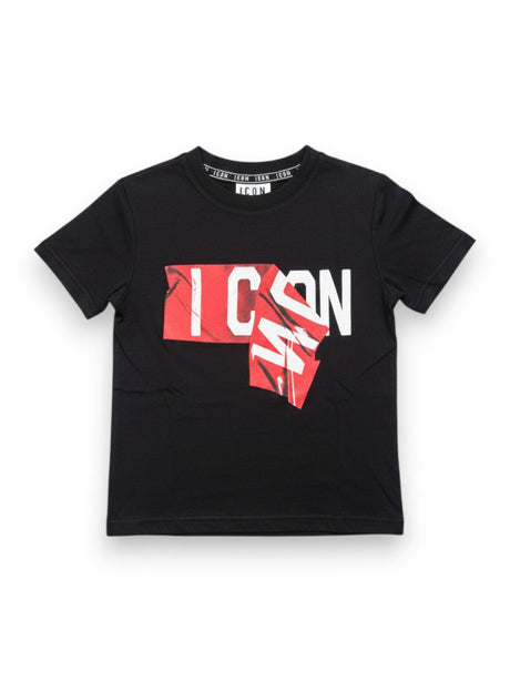 T-shirt Icon Bambino - Nero