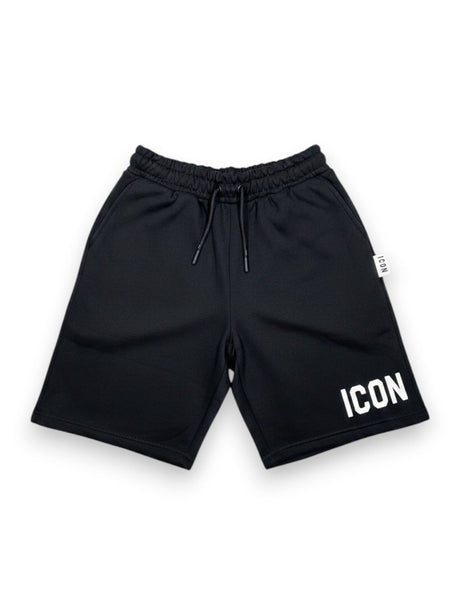 Pantaloncino Felpa Icon Bambino - Nero