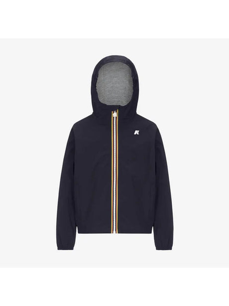 Giubbino K-Way JACK STRETCH NYLON JERSEY Bambino - Blu