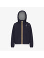 Giubbino K-Way JACK STRETCH NYLON JERSEY Bambino - Blu