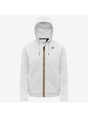 Felpa K-Way PROSPER POLY COTTON Unisex - Bianco