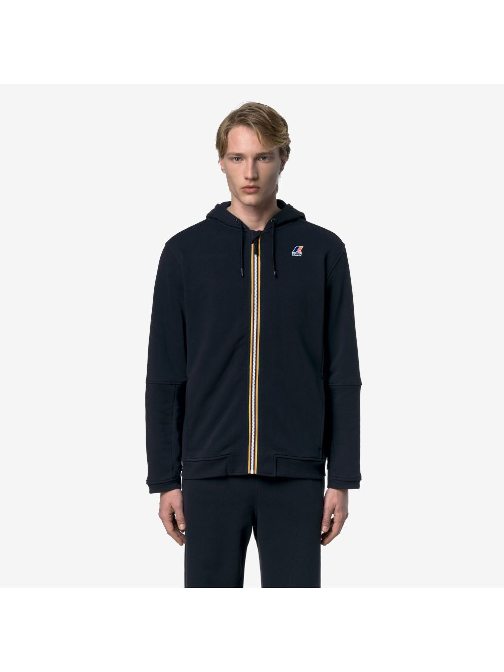 Felpa K-Way PROSPER POLY COTTON Unisex - Blu
