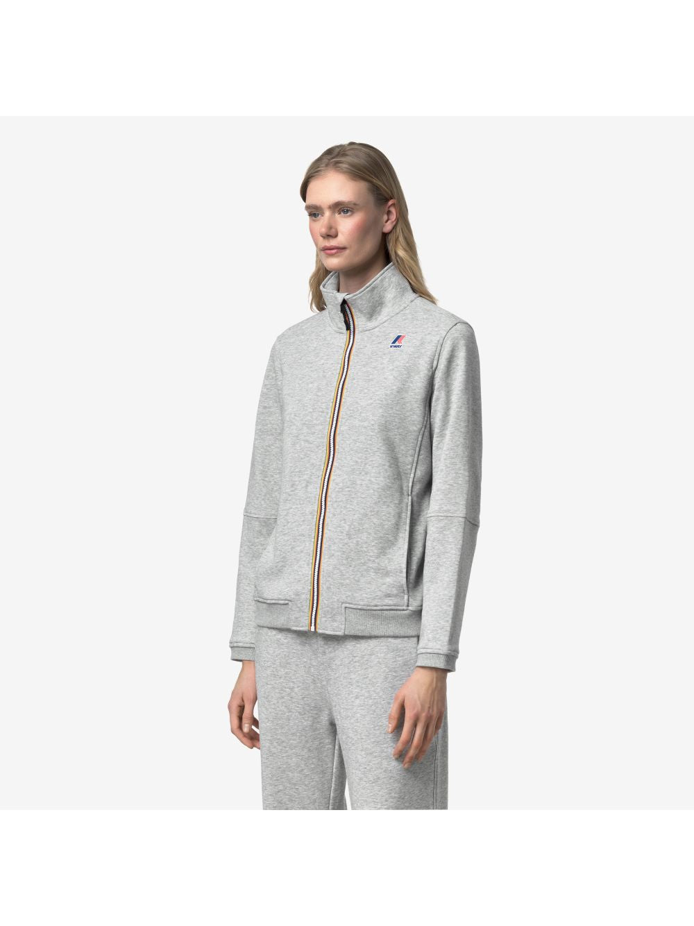 Felpa K-Way PEPIN POLY COTTON Unisex - Grigio