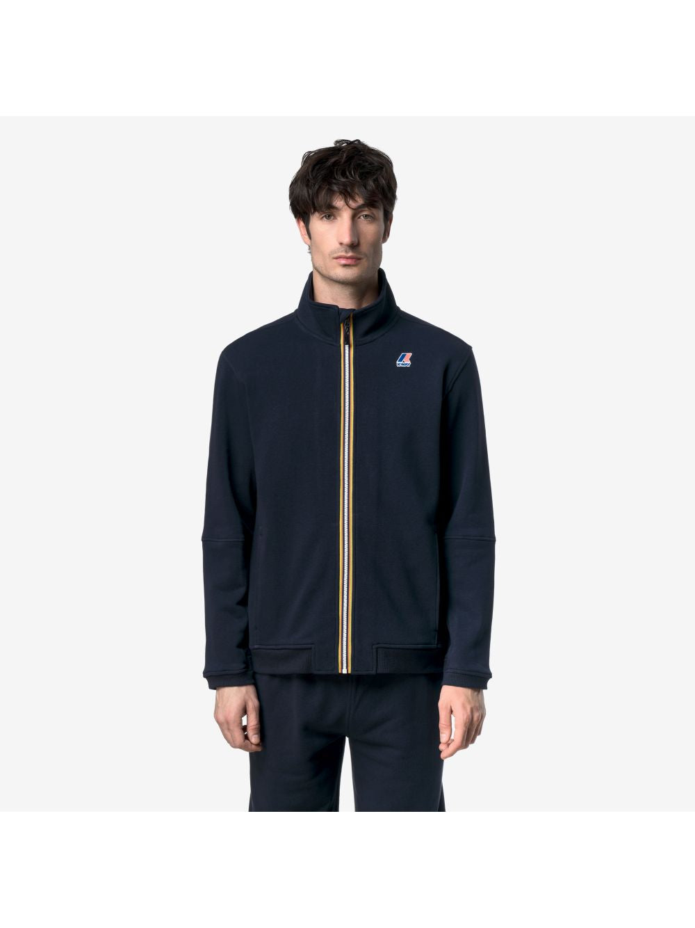 Felpa K-Way PEPIN POLY COTTON Unisex - Blu
