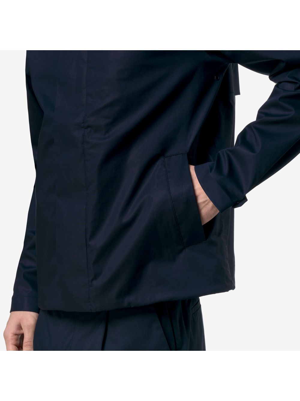 Giubbino K-Way JACKO COTTON 3LAYERS Uomo - Blu