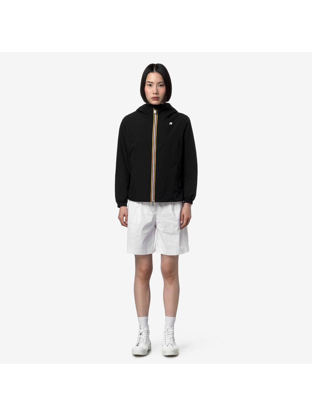 Giubbino K-Way LIL 2.0 STRETCH POLY JERSEY Donna - Nero