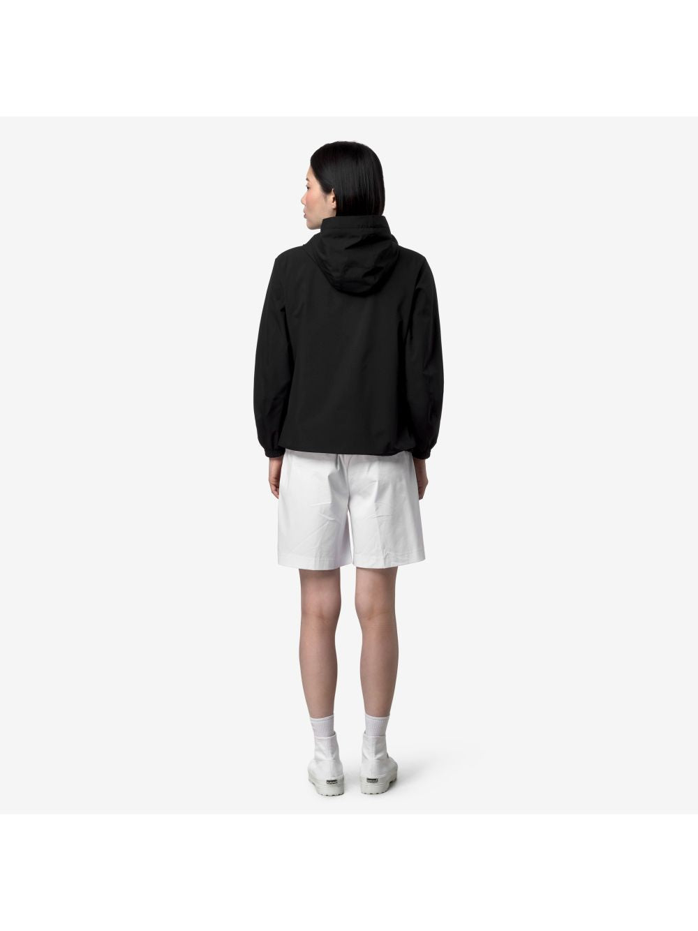 Giubbino K-Way LIL 2.0 STRETCH POLY JERSEY Donna - Nero