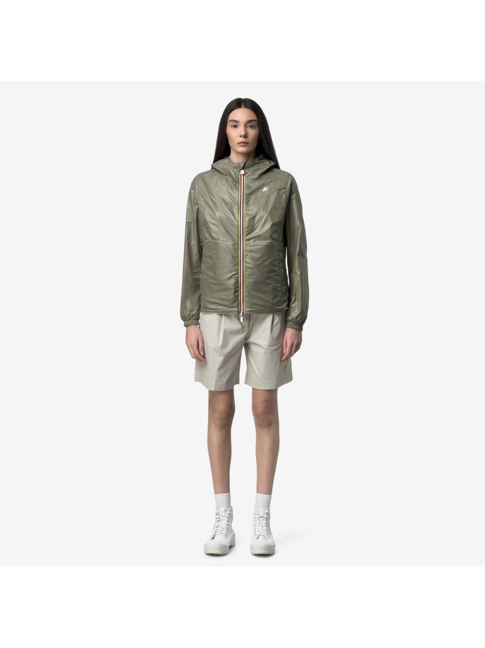 Giubbino K-Way LIL 2.0 PLUS.2 DOUBLE Donna - Beige