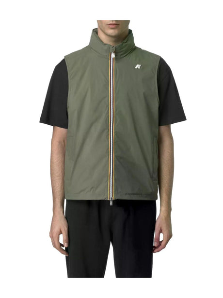 Gilet K-Way VALEN STRETCH NYLON Uomo - Verde