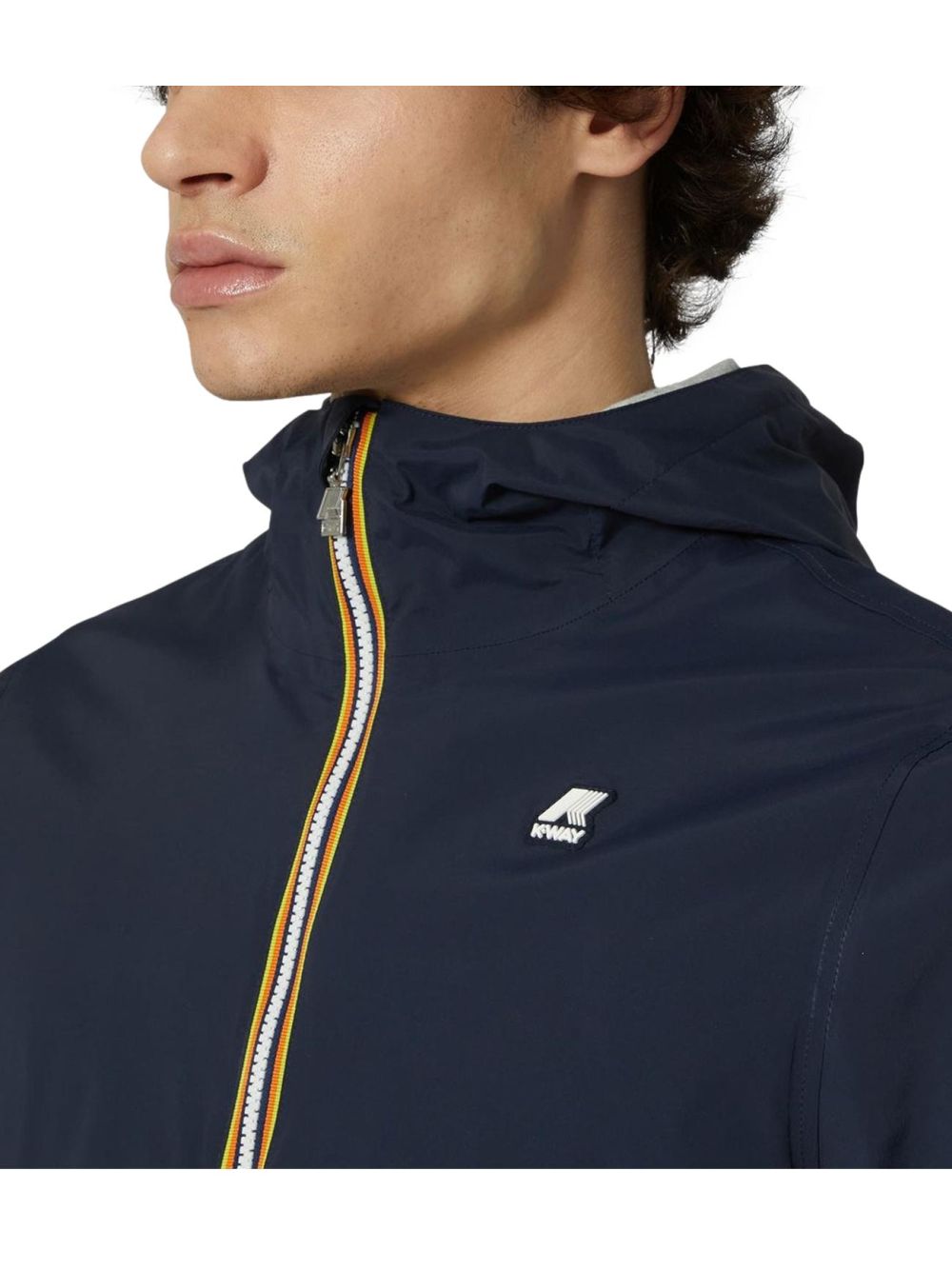 Giubbino K-Way JACK STRETCH NYLON Uomo - Blu
