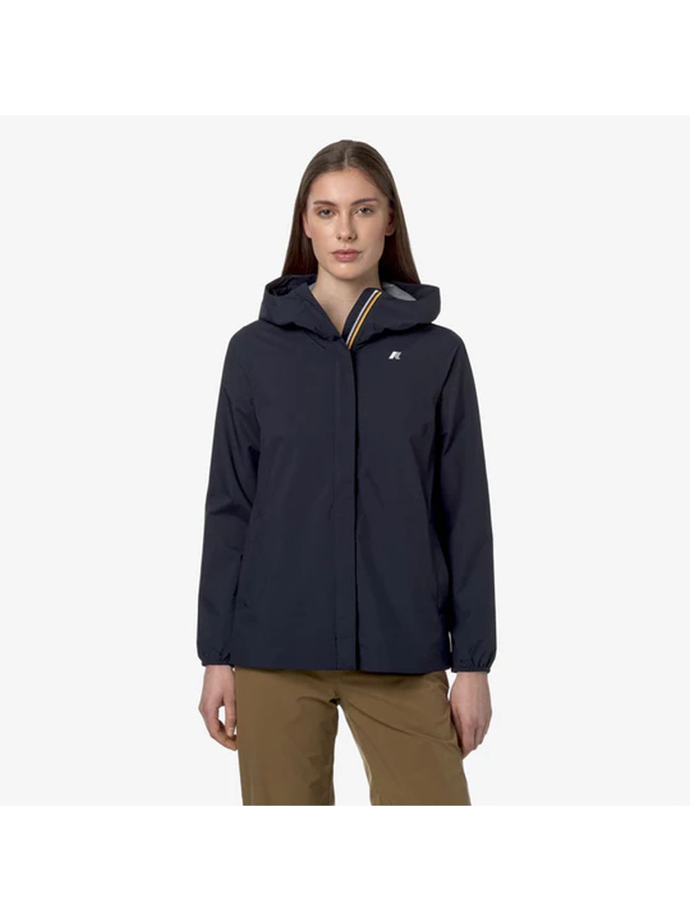 Giubbino K-Way MARGUERITE STRETCH DOT Donna - Blu