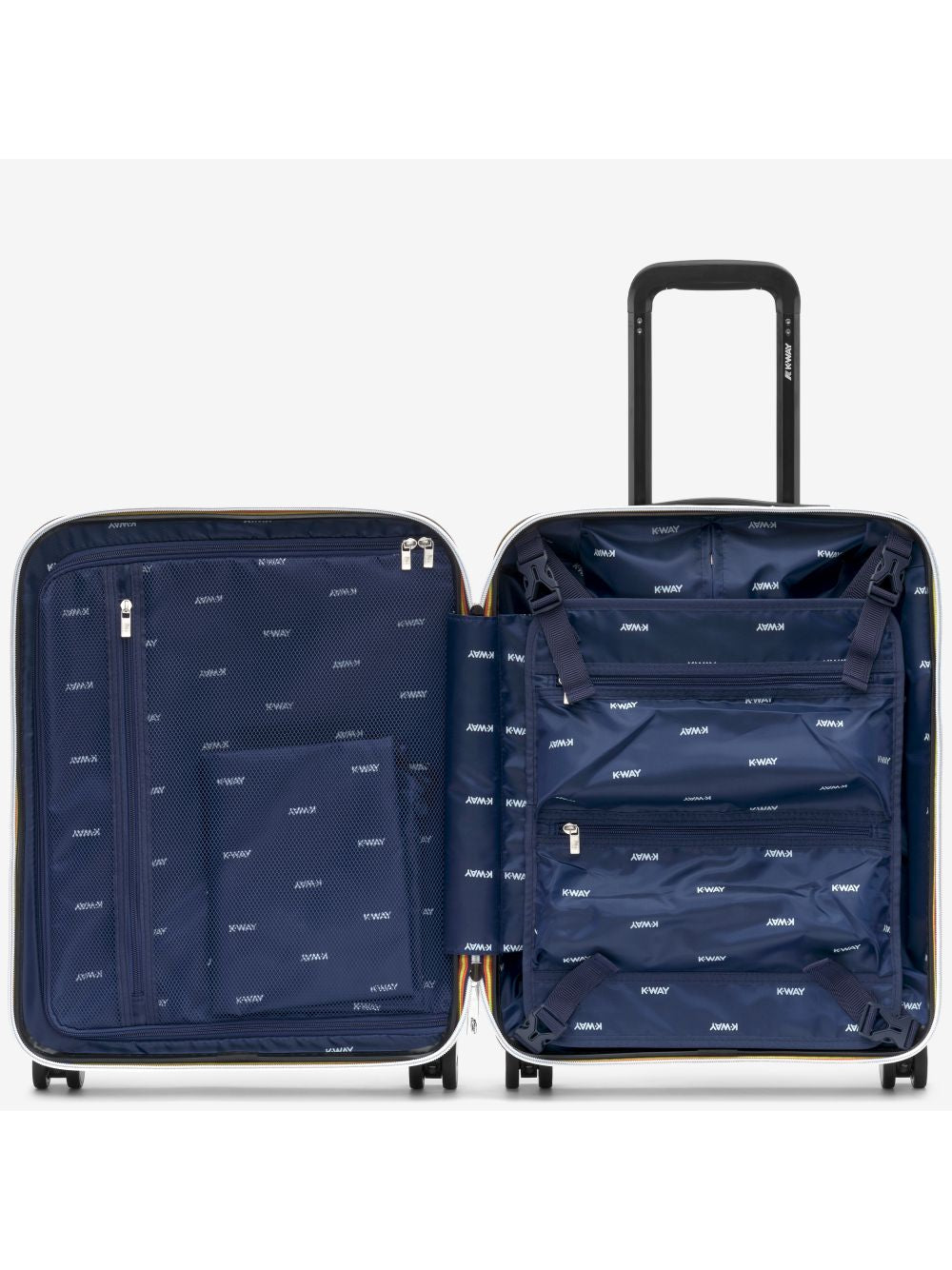 Trolley K-Way EUDOXIE LOGO Unisex - Argento