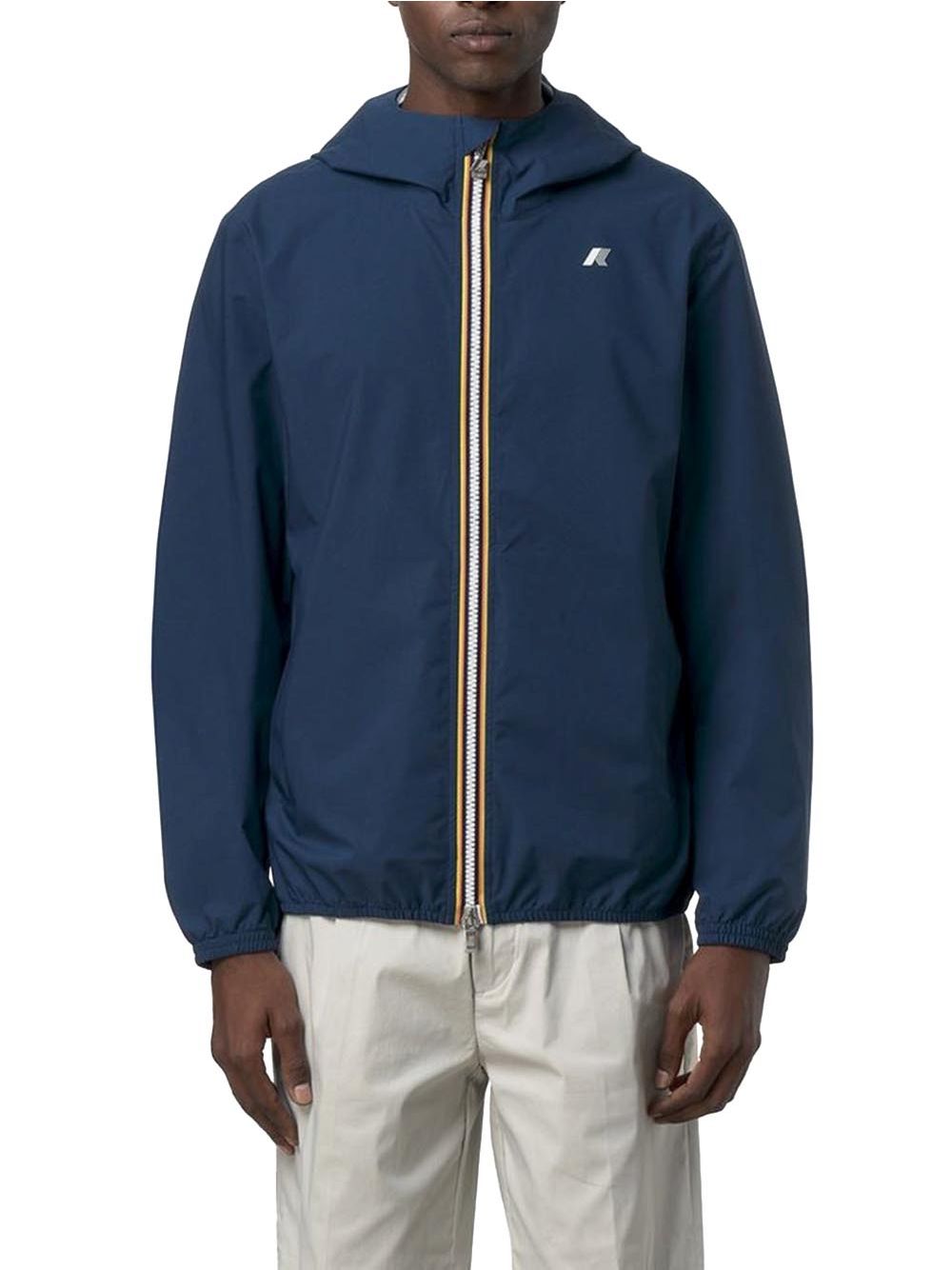Giubbino K-Way JACK STRETCH DOT Uomo - Blu