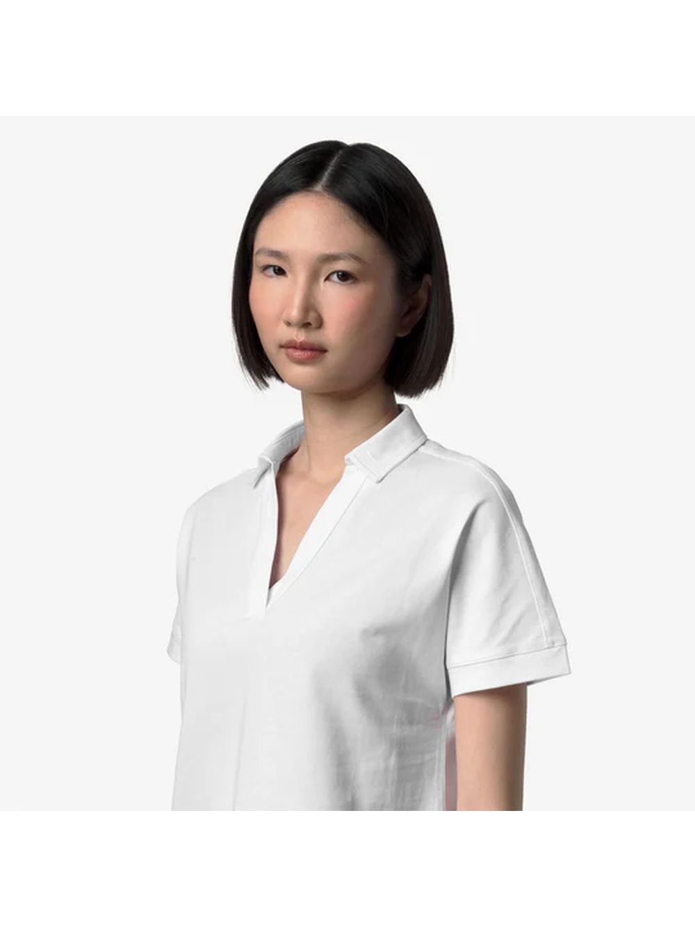T-shirt K-Way ISELIE JERSEY Donna - Bianco