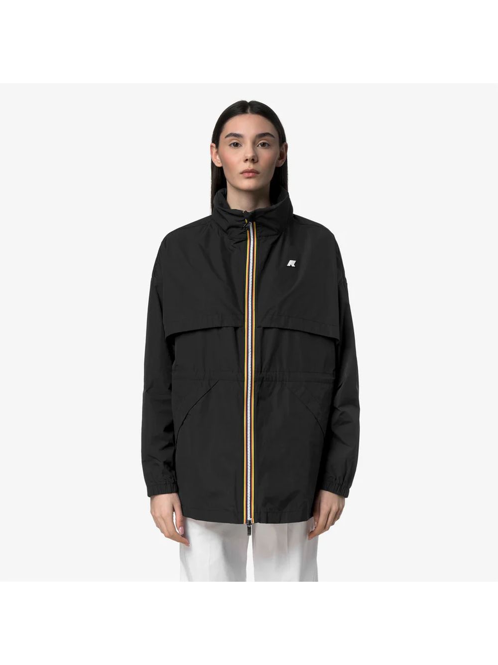 Giubbino K-Way AUBELINE MEMORY TOUCH Donna - Nero