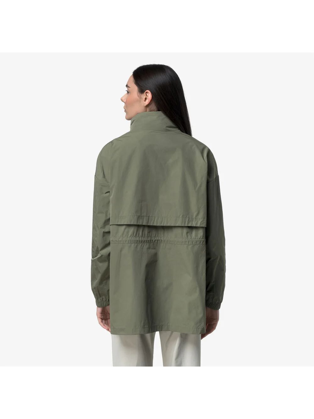 Giubbino K-Way AUBELINE MEMORY TOUCH Donna - Verde