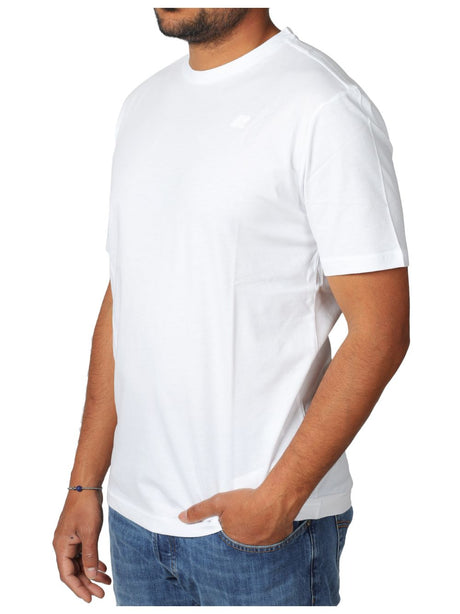 T-shirt K-Way ODOM JERSEY SLIM Uomo - Bianco
