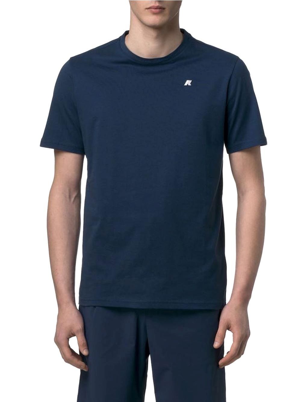 T-shirt K-Way ODOM JERSEY SLIM Uomo - Blu