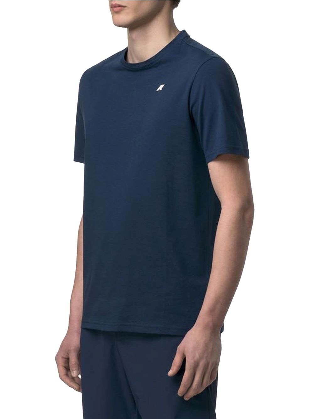 T-shirt K-Way ODOM JERSEY SLIM Uomo - Blu
