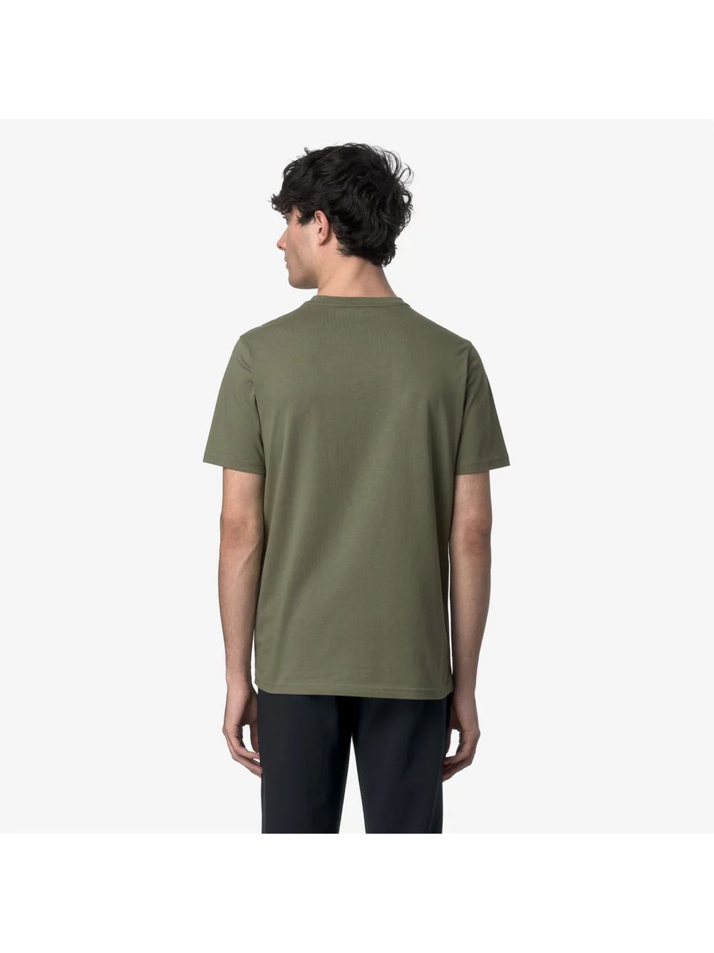 T-shirt K-Way ODOM JERSEY SLIM Uomo - Verde