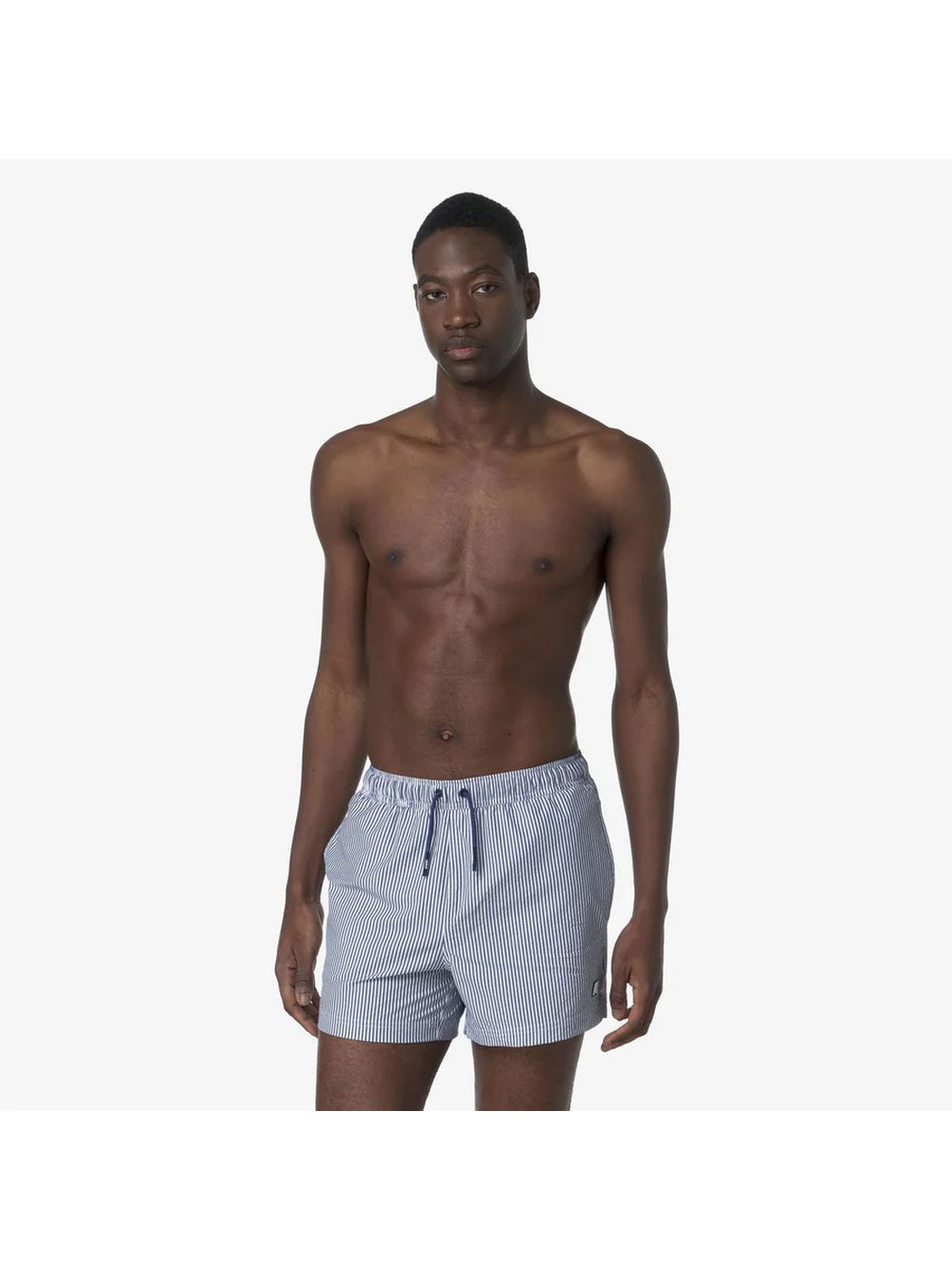 Costume K-Way HAZEL MID STRIPES BEACH Uomo - Blu