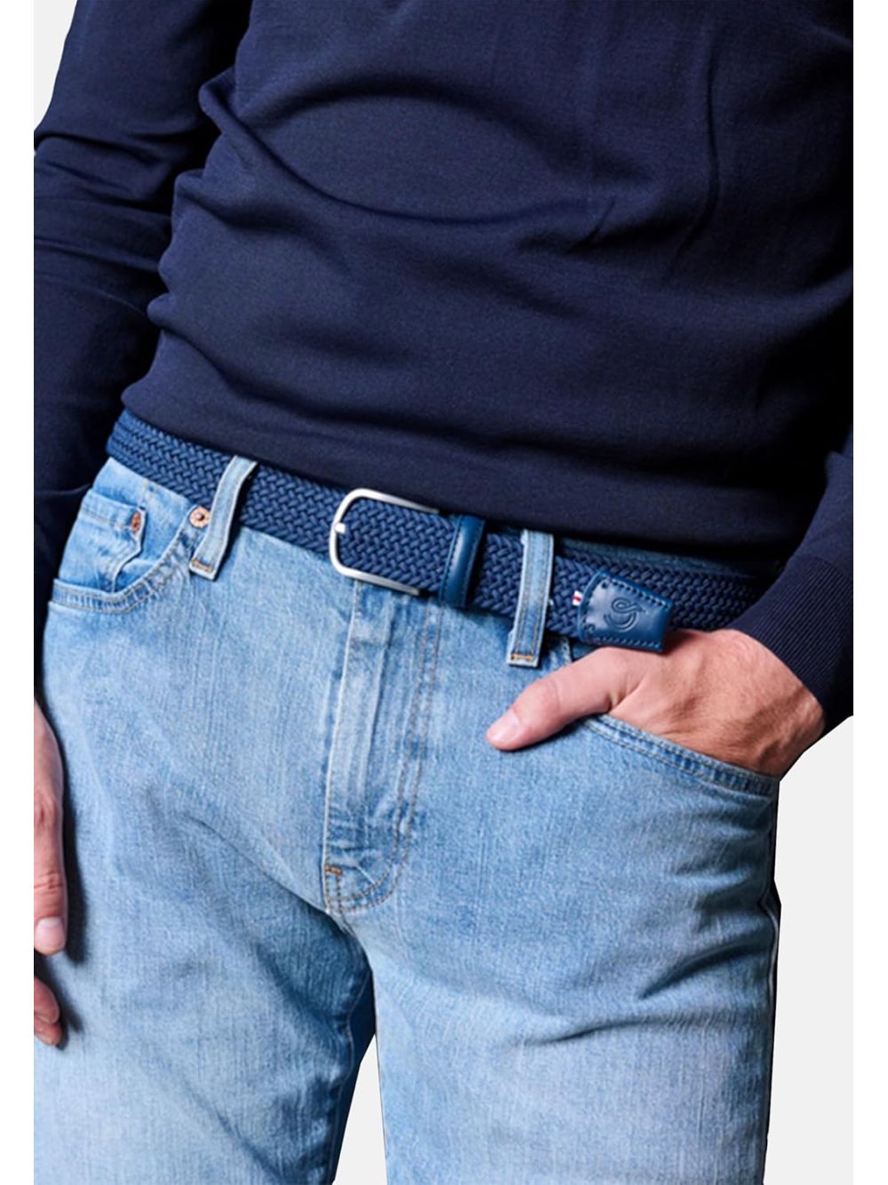 Cinta La Boucle MIAMI MONO Uomo - Blu