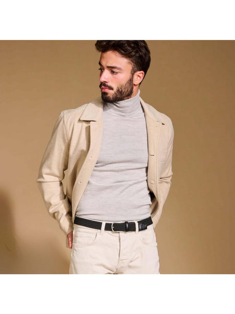 Cinta La Boucle LONDON MONO Uomo - Nero