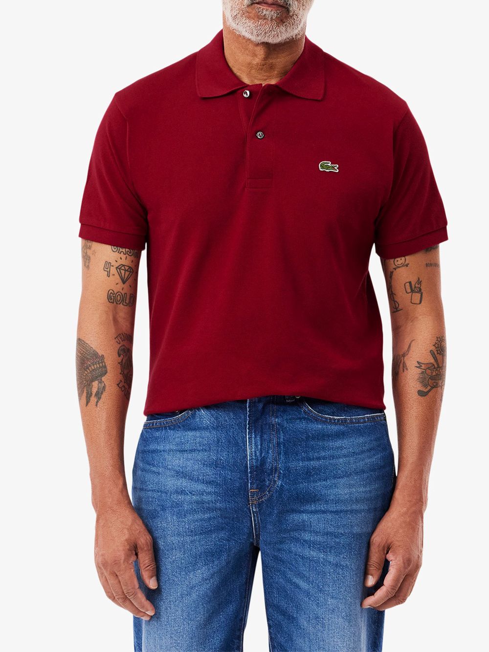 Polo Lacoste Uomo - Bordeaux