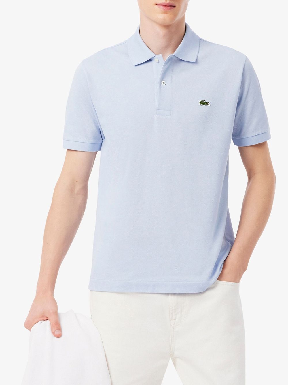 Polo Lacoste Uomo - Celeste