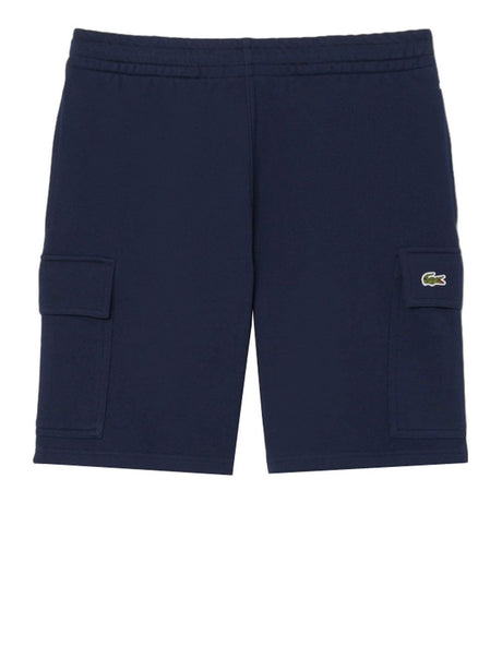 Pantaloncino Felpa Lacoste cargo Uomo - Navy