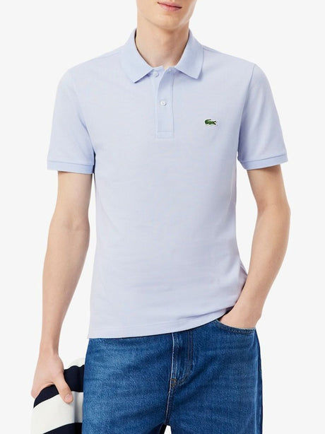 Polo Lacoste slim fit Uomo - Celeste