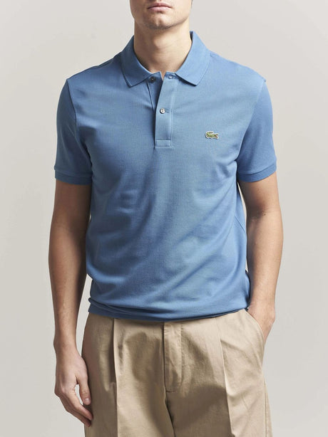 Polo Lacoste slim fit Uomo - Azzurro