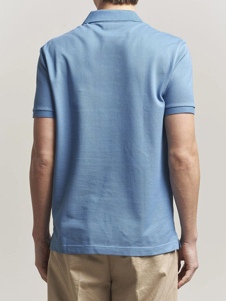 Polo Lacoste slim fit Uomo - Azzurro