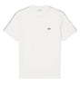 T-shirt Lacoste con fascia a righe Uomo - Bianco