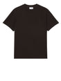 T-shirt Lacoste in jersey testurizzata Uomo - Marrone
