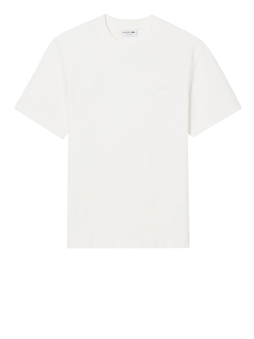 T-shirt Lacoste in jersey testurizzata Uomo - Bianco