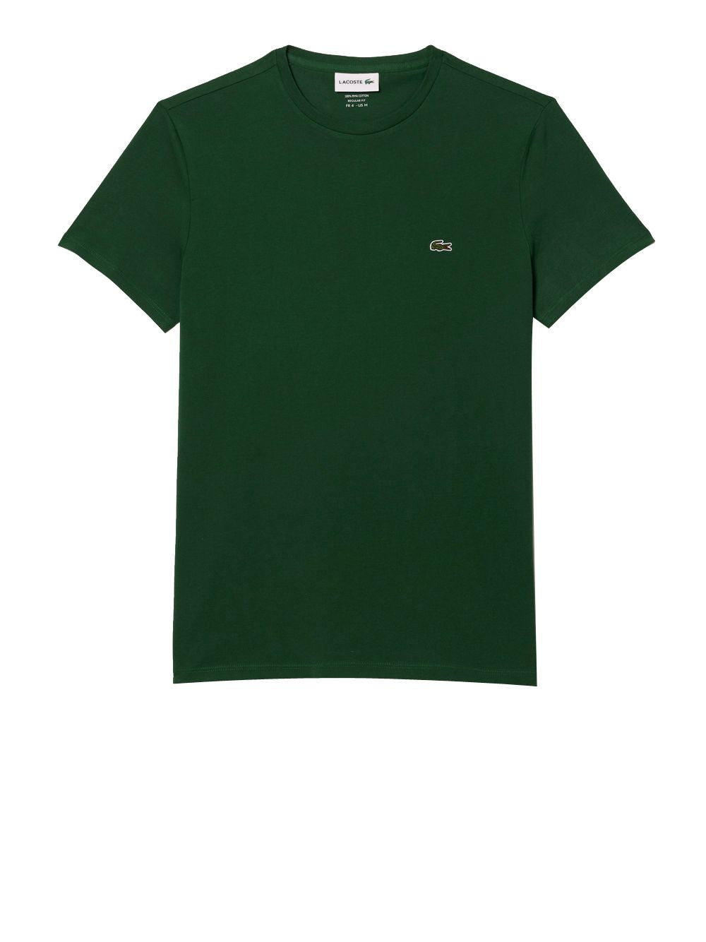 T-shirt Lacoste in cotone Pima Uomo - Verde