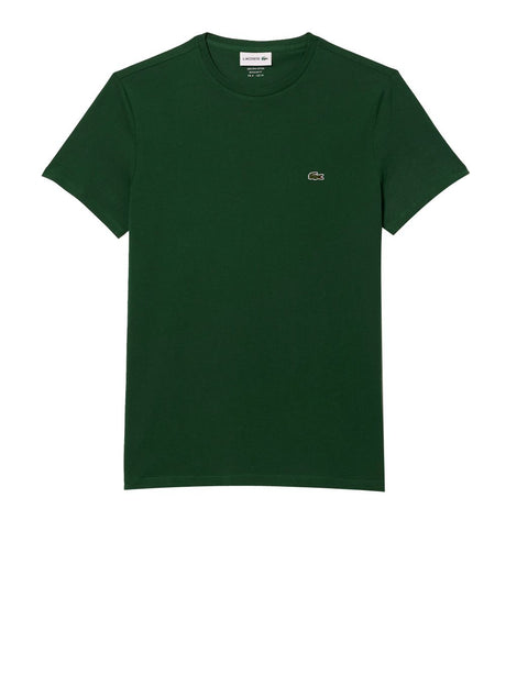 T-shirt Lacoste in cotone Pima Uomo - Verde