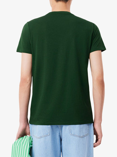 T-shirt Lacoste in cotone Pima Uomo - Verde