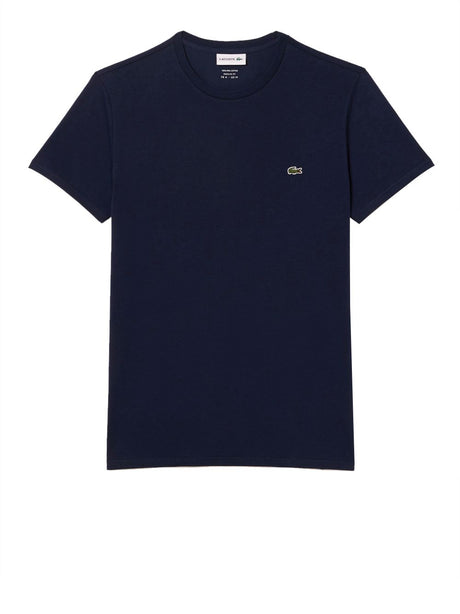 T-shirt Lacoste in cotone Pima Uomo - Navy