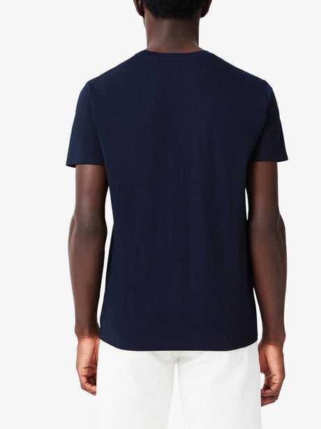 T-shirt Lacoste in cotone Pima Uomo - Navy