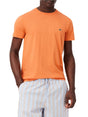 T-shirt Lacoste in cotone Pima Uomo - Arancione